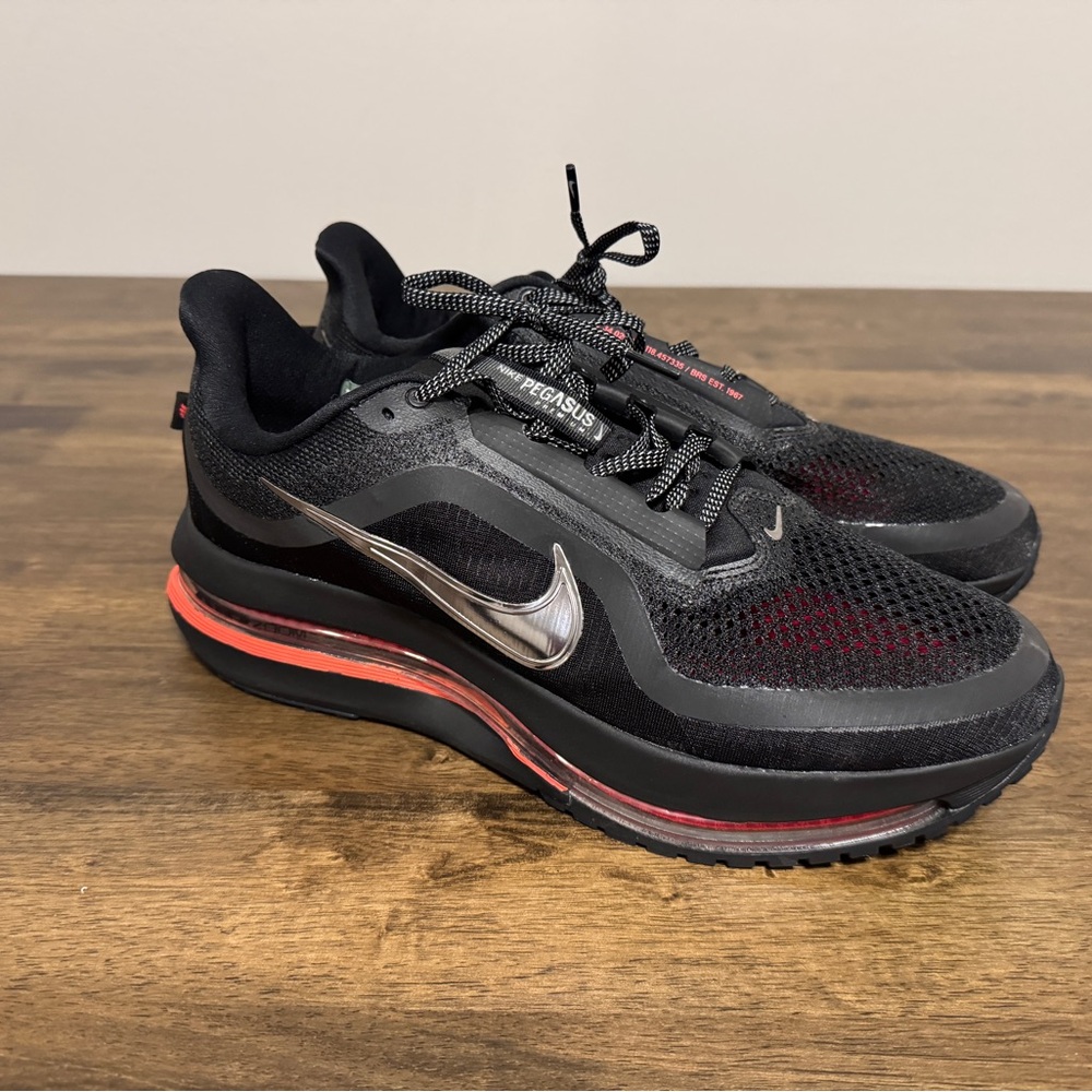 Nike Pegasus Premium Black Red 11